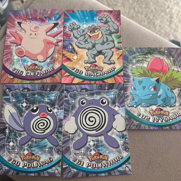 topps special edition tv animation pokemon cards 5